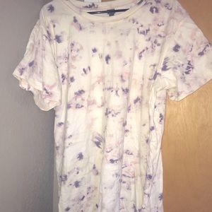XXL T-shirt tie-dye dress